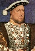 HOLBEIN, Hans the Younger Portrait of Henry VIII oil painting artist